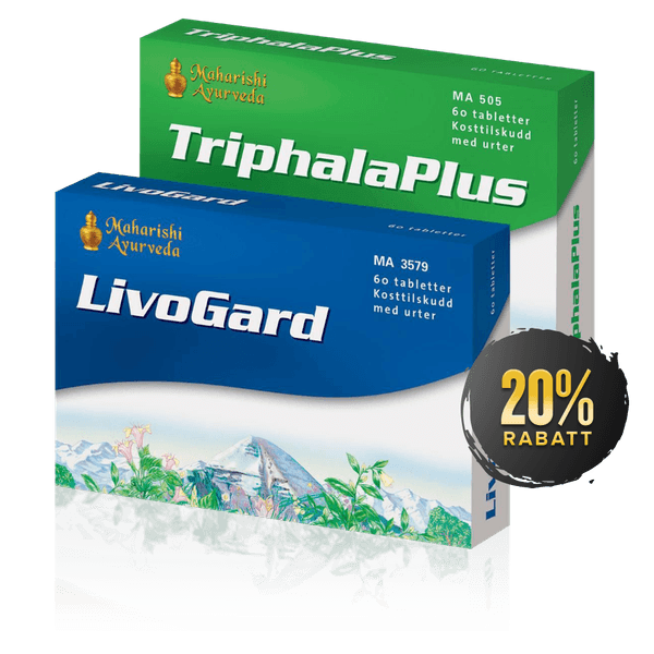 Hovedbilde Rensepakken for fordøyelsen (Triphala Plus + ...